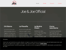 Tablet Screenshot of joeejoe.com
